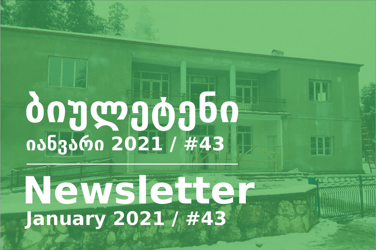 Newsletter - January 2021
